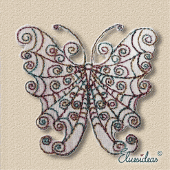 butterfly doodle freebie machine embroidery