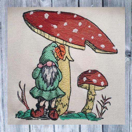 Autumn Gnome Toadstool - Image 3