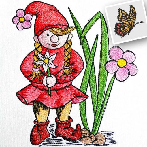 Gnome Girl Mini Set